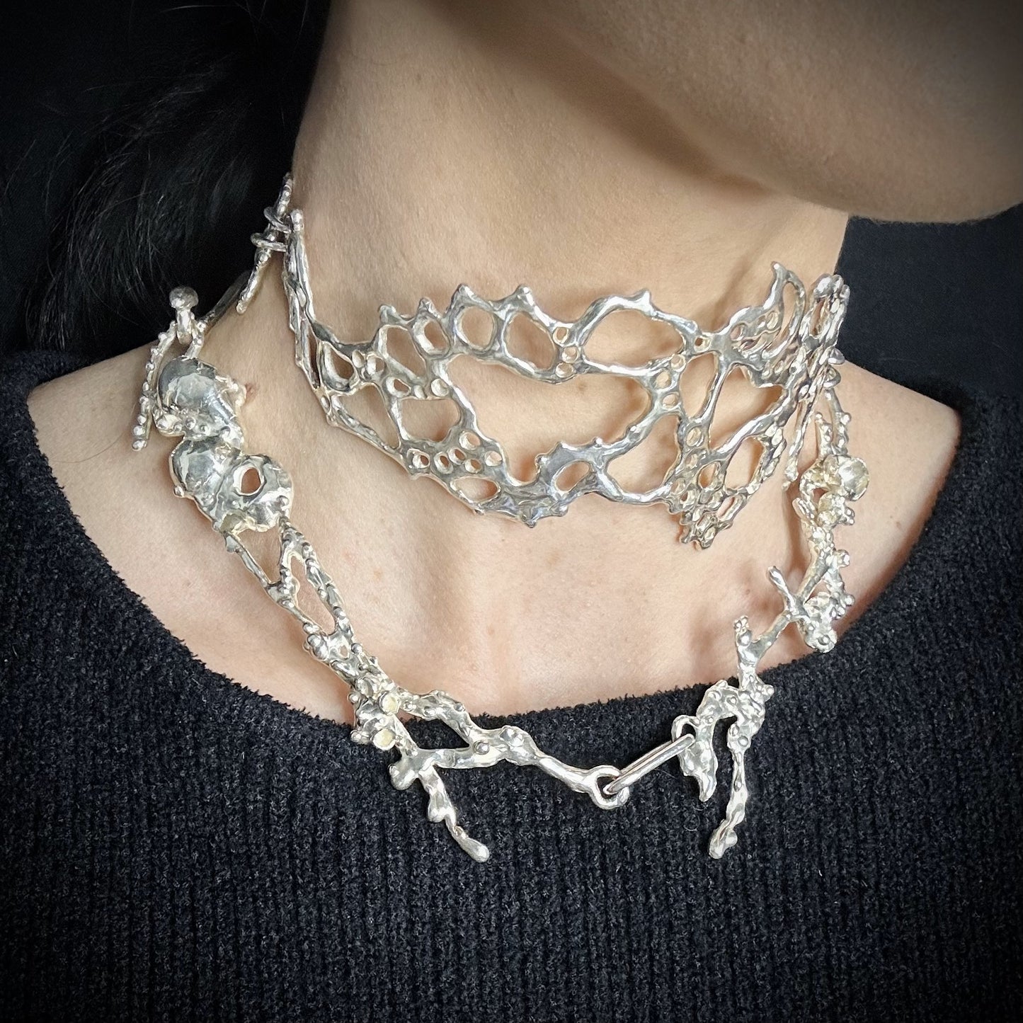 ''ROOTS OF WATER'' NECKLACE