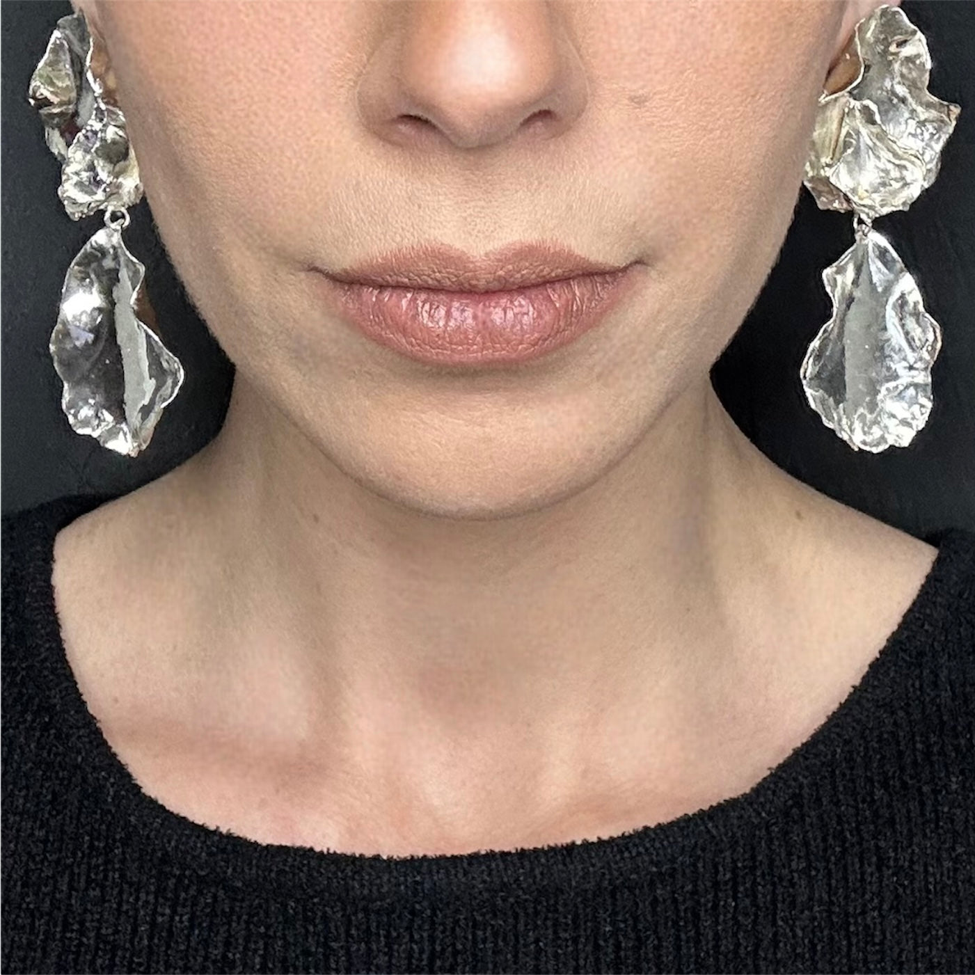 ''ORCHIDS'' EARRINGS