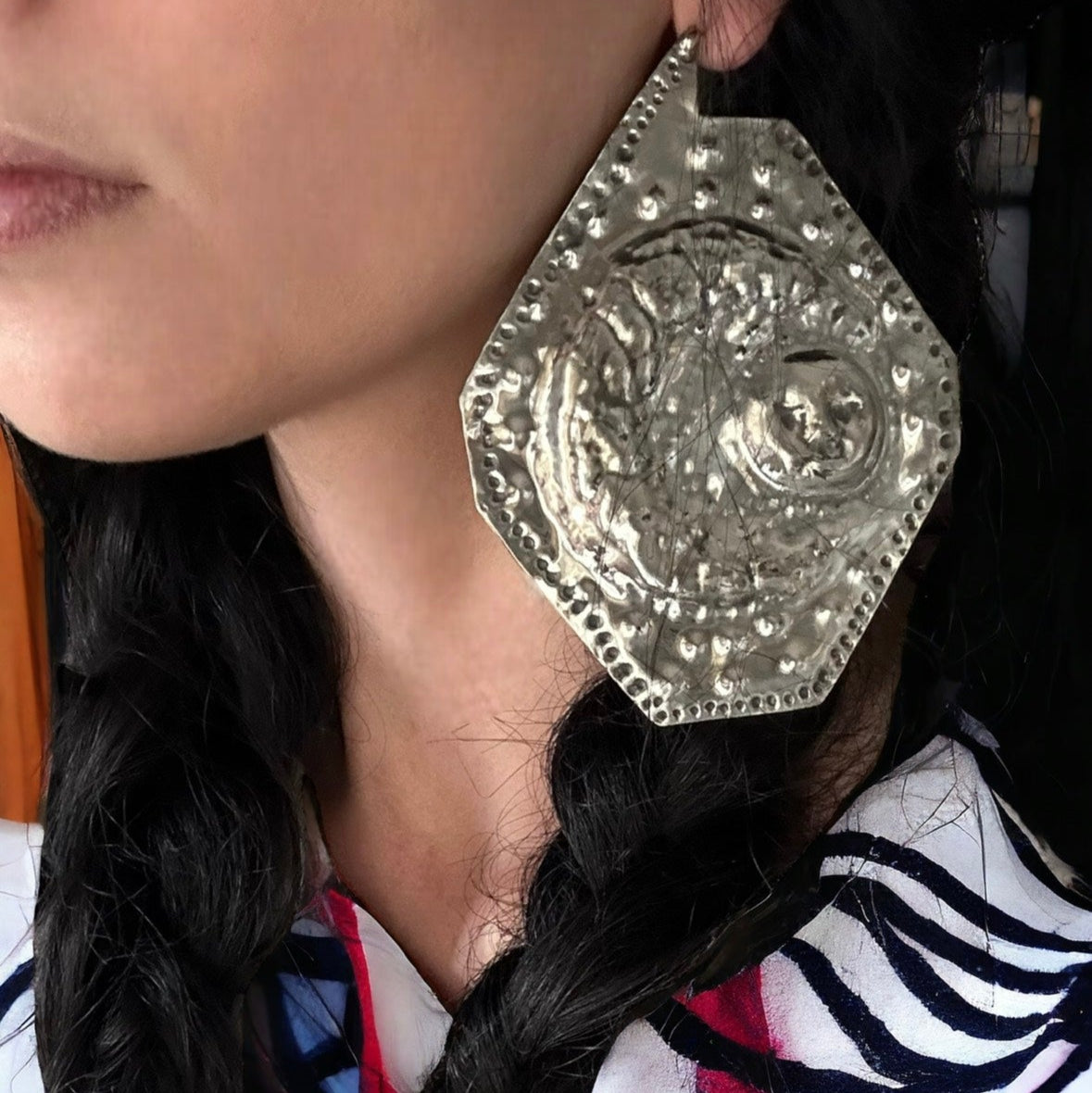 ''ΤWO SKIES'' EARRINGS