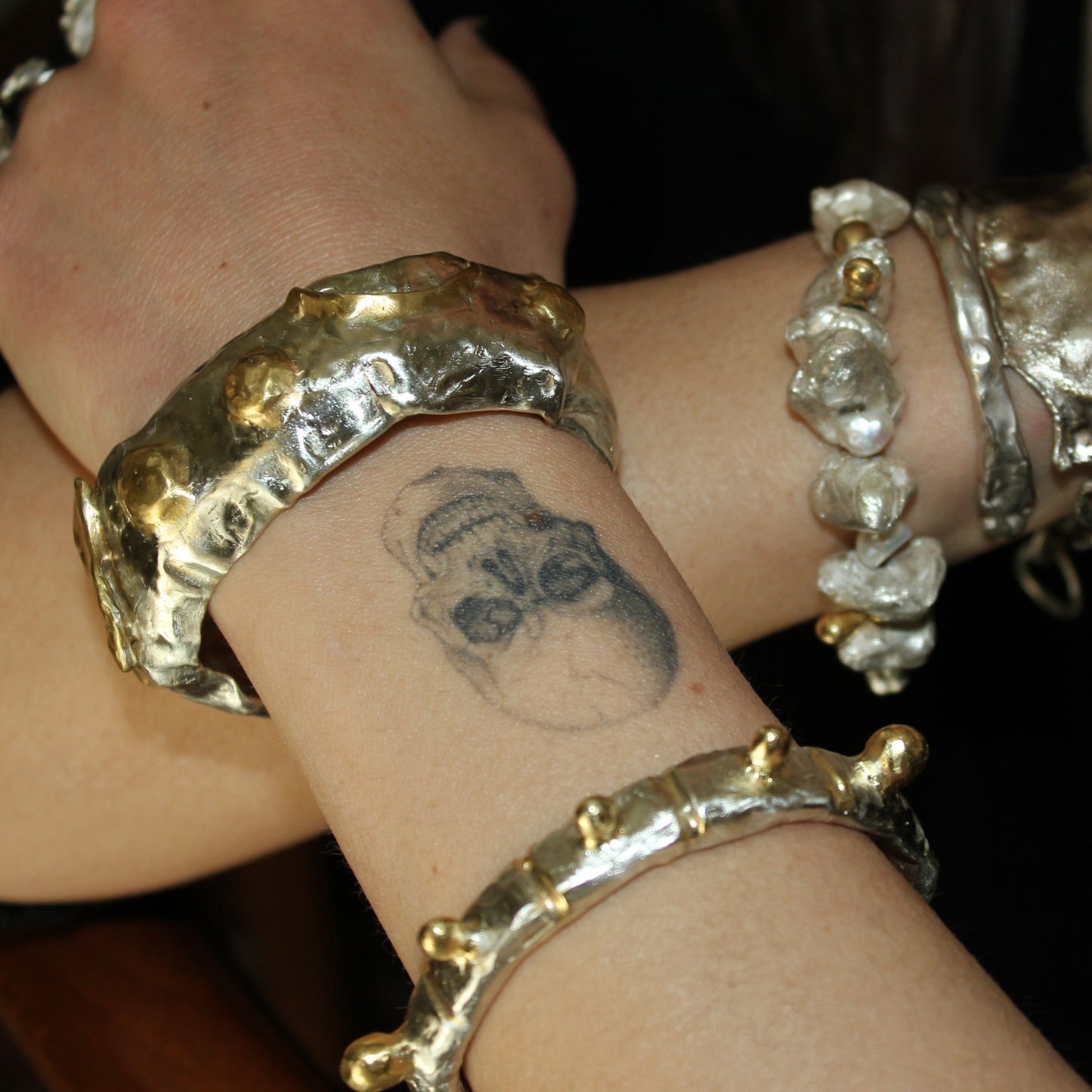''WEARABLE ART'' BRACELET