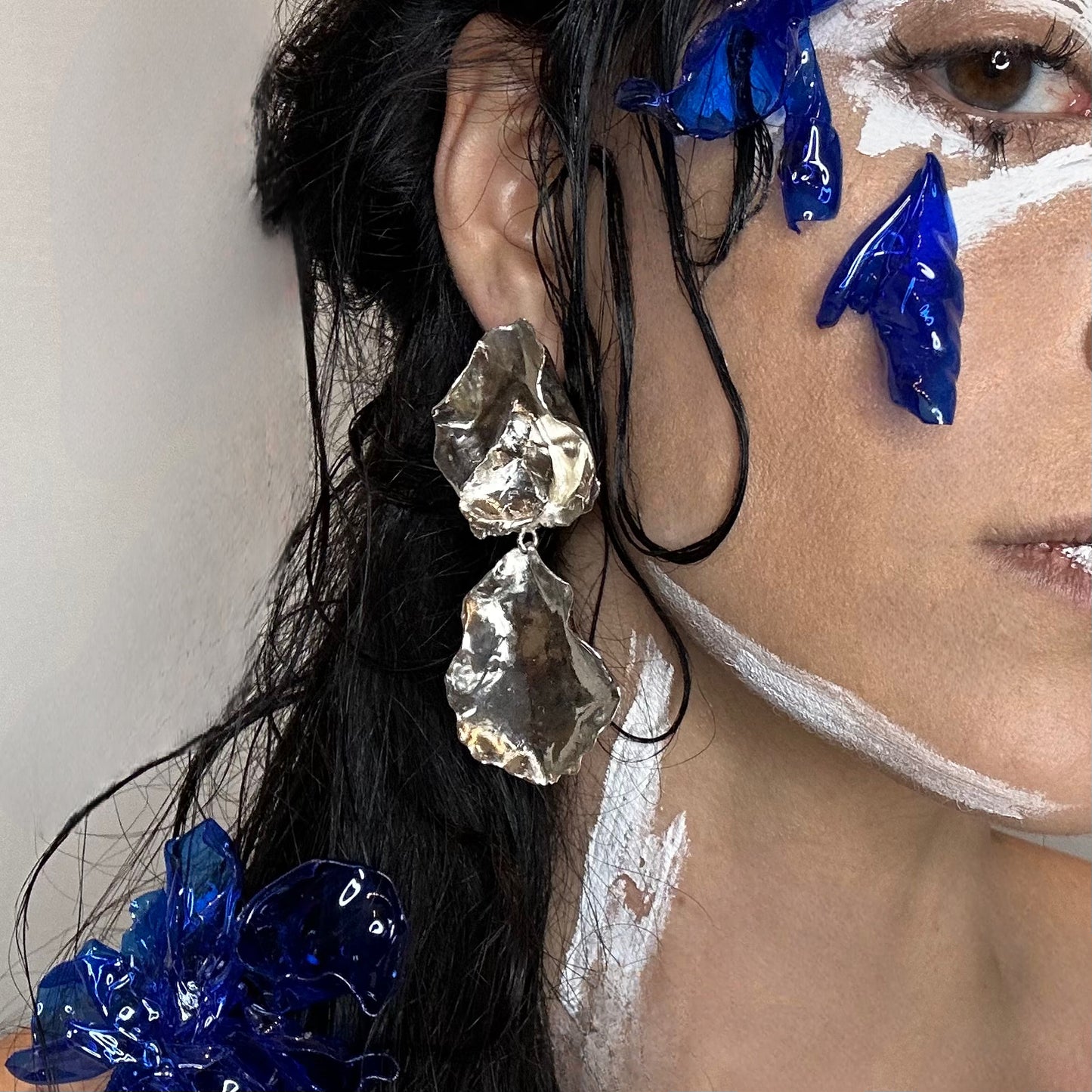 ''ORCHIDS'' EARRINGS