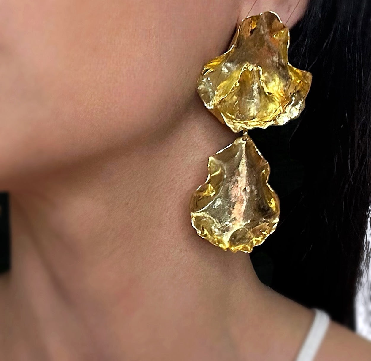 ''ORCHIDS'' EARRINGS