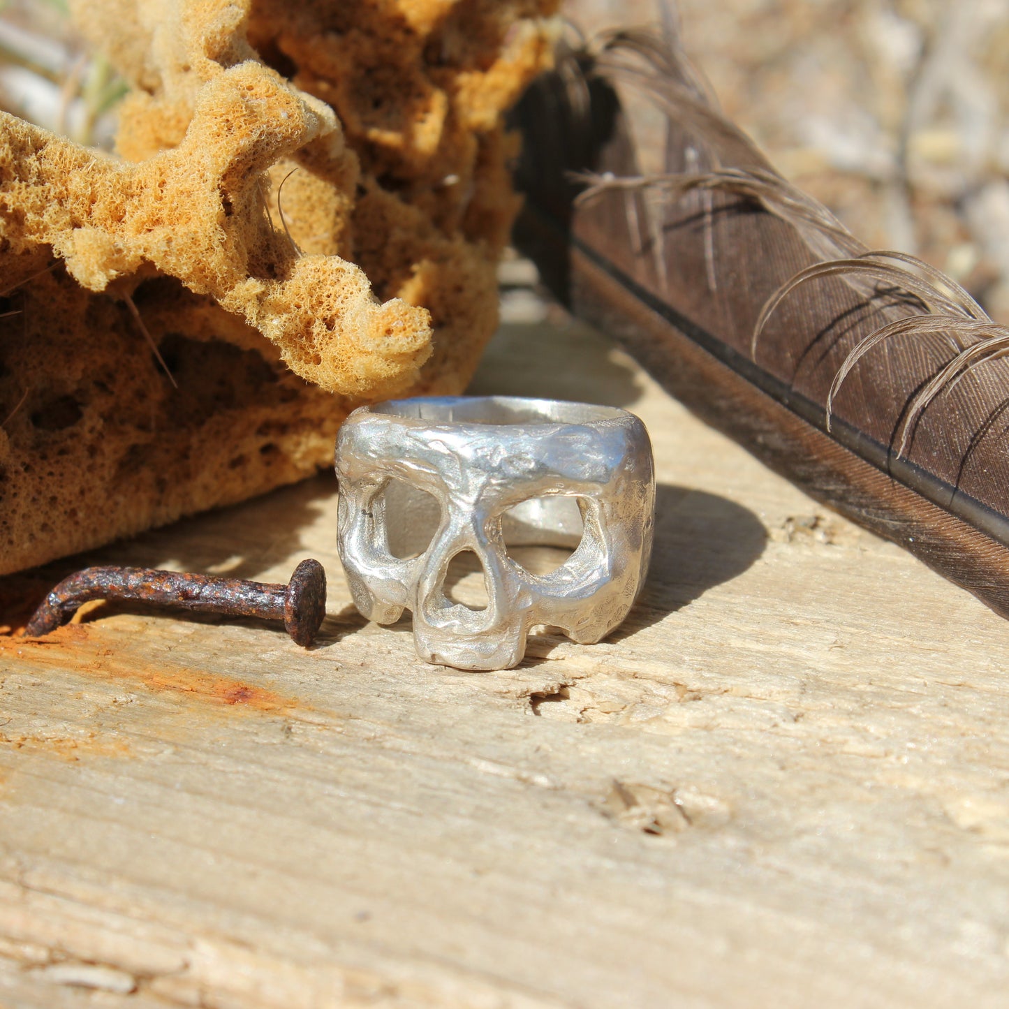 ''SKULL'' RING
