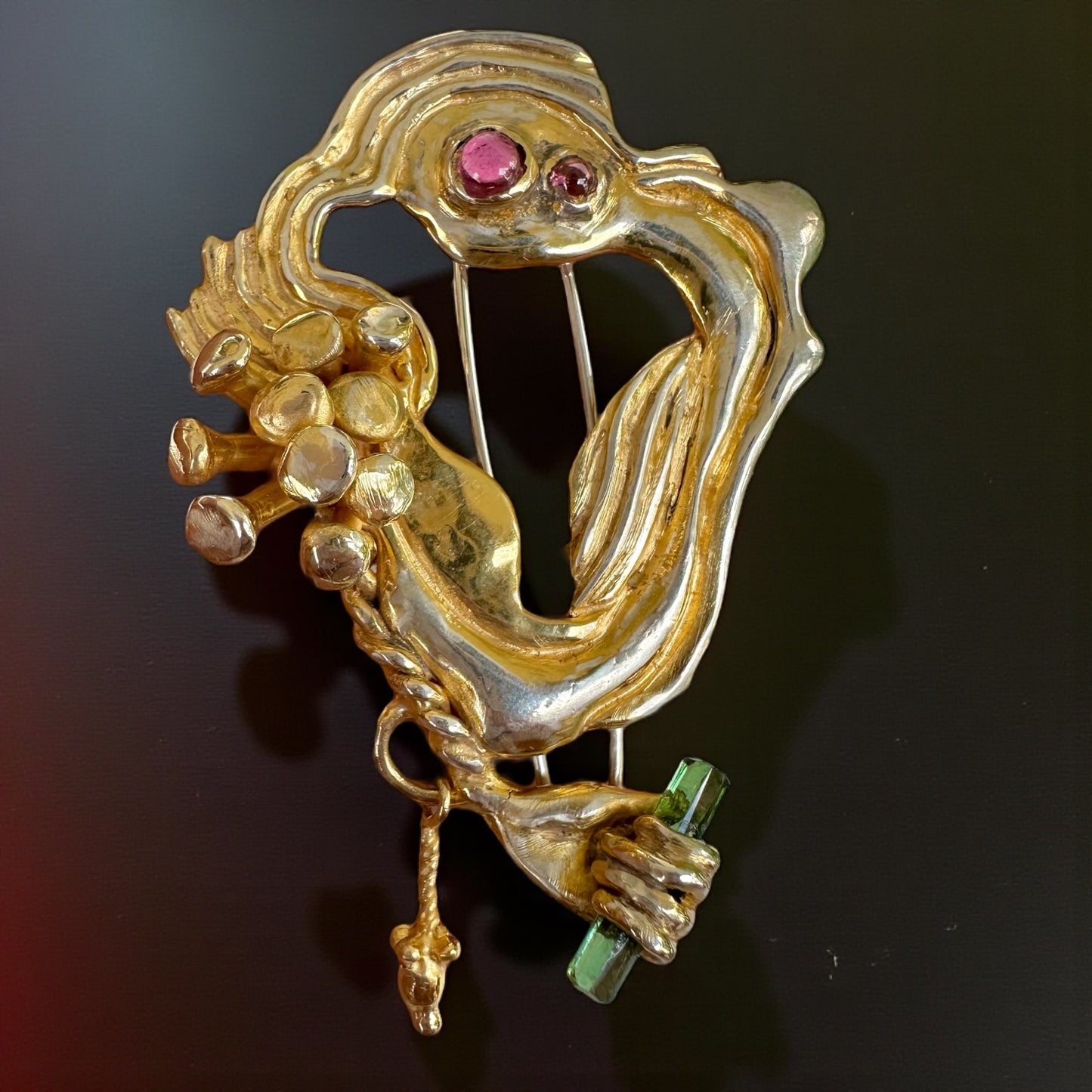 ''MEDUSA'' BROOCH