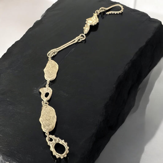 ''ΑSYMMETRIC TRACES'' BRACELET