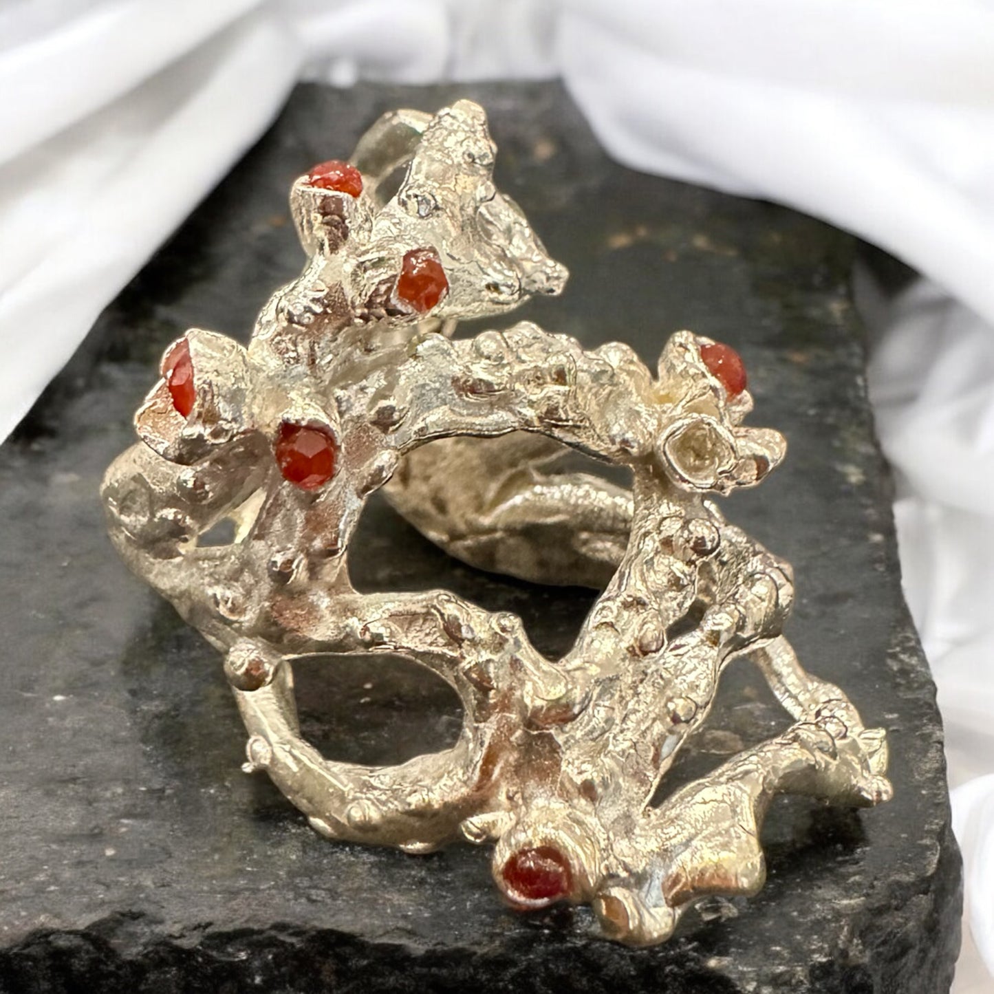 ''FIRE BLOSSOMS'' RING