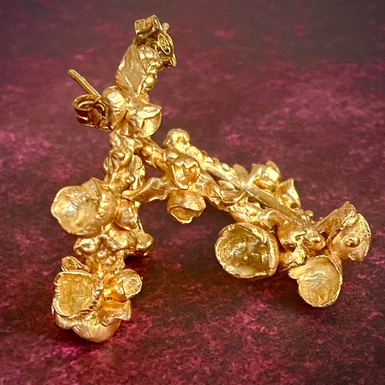 ''BLOOMING HOOPS΄΄ EARRINGS