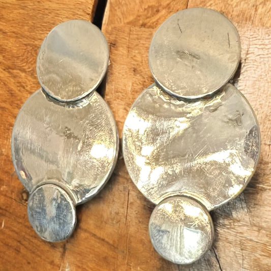 ''THREE CIRCLES'' EARRINGS