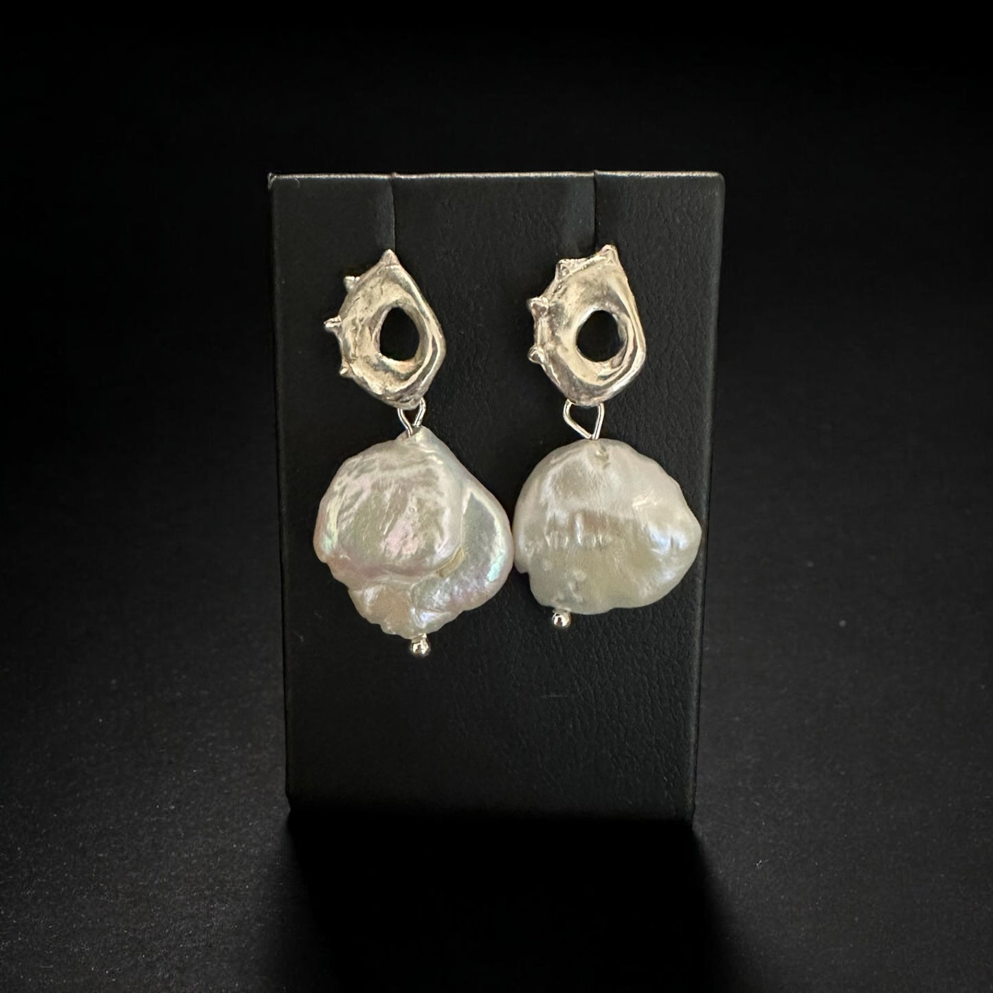 ''PEARL DROPS'' EARRINGS