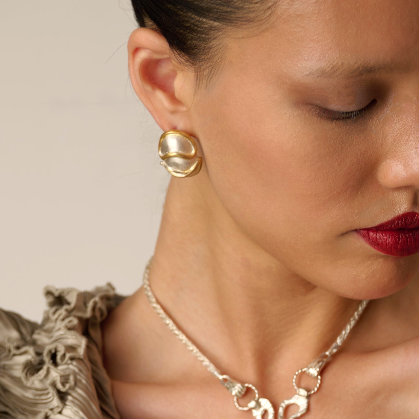 ''OSTREIA '' EARRINGS